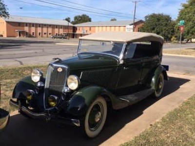 1934 Ford Convertible for sale
