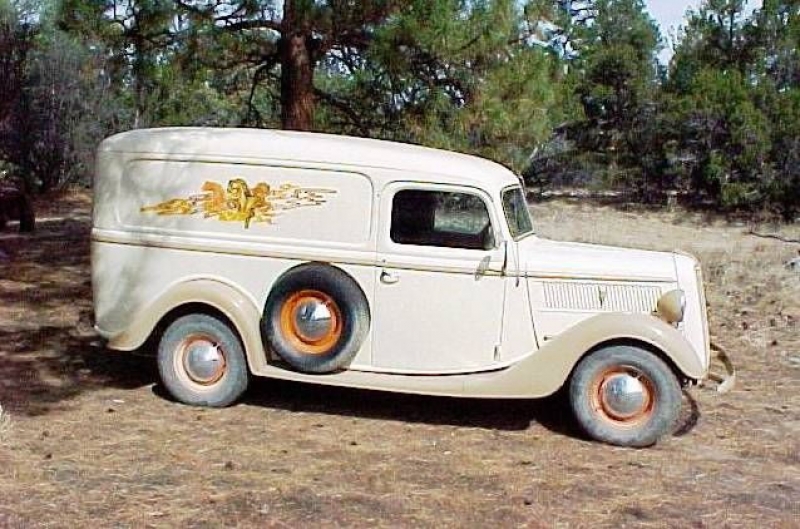 1937 Ford Panel Truck for sale in Michigan (ID-95736) 1937 Ford Panel Truck for sale in Michigan (ID-95736)