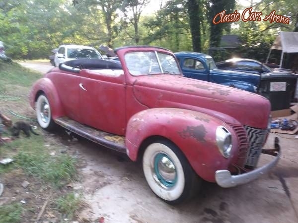 1940 Ford Convertible for sale in Michigan (ID-44714) 1940 Ford Convertible for sale in Michigan (ID-44714)