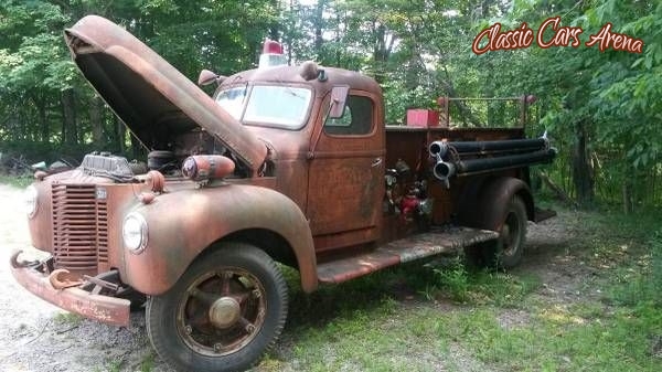 1944 International Fire Truck for sale in Michigan (ID-12006) 1944 International Fire Truck for sale in Michigan (ID-12006)
