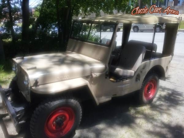 1946 Jeep CJ2A for sale in Michigan (ID-9512) 1946 Jeep CJ2A for sale in Michigan (ID-9512)