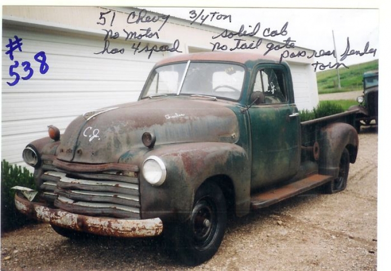 1951 Chevrolet 3/4 Ton for sale in Michigan (ID-122155) 1951 Chevrolet 3/4 Ton for sale in Michigan (ID-122155)