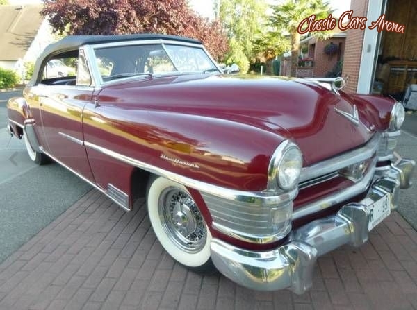 1952 Chrysler New Yorker for sale in Michigan (ID-3842) 1952 Chrysler New Yorker for sale in Michigan (ID-3842)