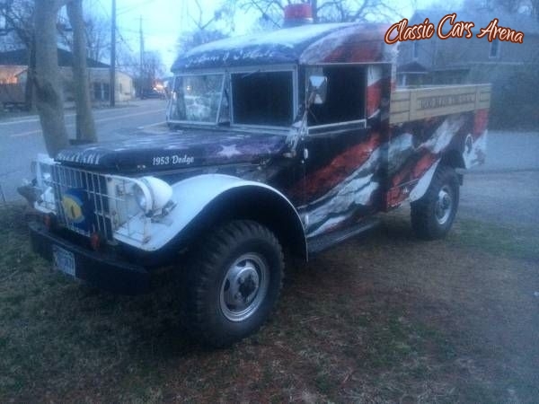 1953 Dodge Power Wagon for sale in Michigan (ID-20715) 1953 Dodge Power Wagon for sale in Michigan (ID-20715)