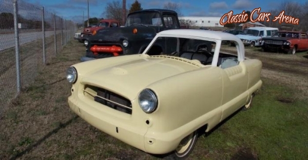 1954 Nash Metropolitan for sale in Michigan (ID-48335) 1954 Nash Metropolitan for sale in Michigan (ID-48335)