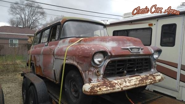 1955 Chevrolet Suburban for sale in Michigan (ID-6377) 1955 Chevrolet Suburban for sale in Michigan (ID-6377)