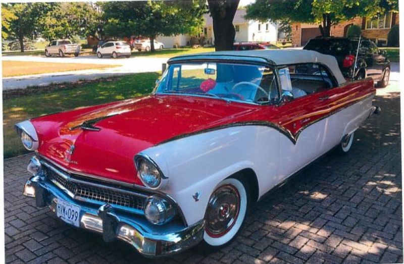 1955 Ford Sunliner for sale in Sarnia, Ontario (ID-92466) 1955 Ford Sunliner for sale in Sarnia, Ontario (ID-92466)