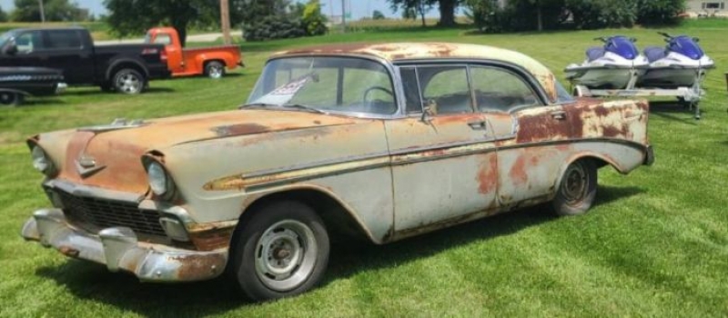 1956 Chevrolet Bel Air for sale in Michigan (ID-119126) 1956 Chevrolet Bel Air for sale in Michigan (ID-119126)