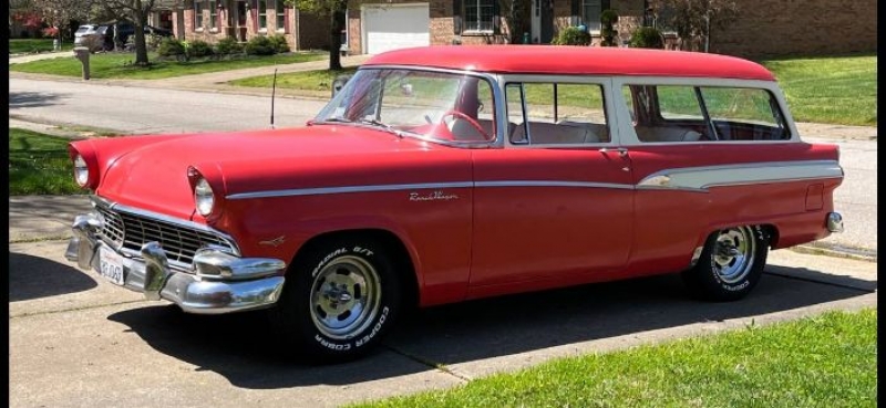 1956 Ford Ranch Wagon for sale in Michigan (ID-121779) 1956 Ford Ranch Wagon for sale in Michigan (ID-121779)
