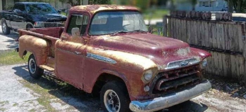 1957 Chevrolet Pickup for sale in Michigan (ID-136418) 1957 Chevrolet Pickup for sale in Michigan (ID-136418)