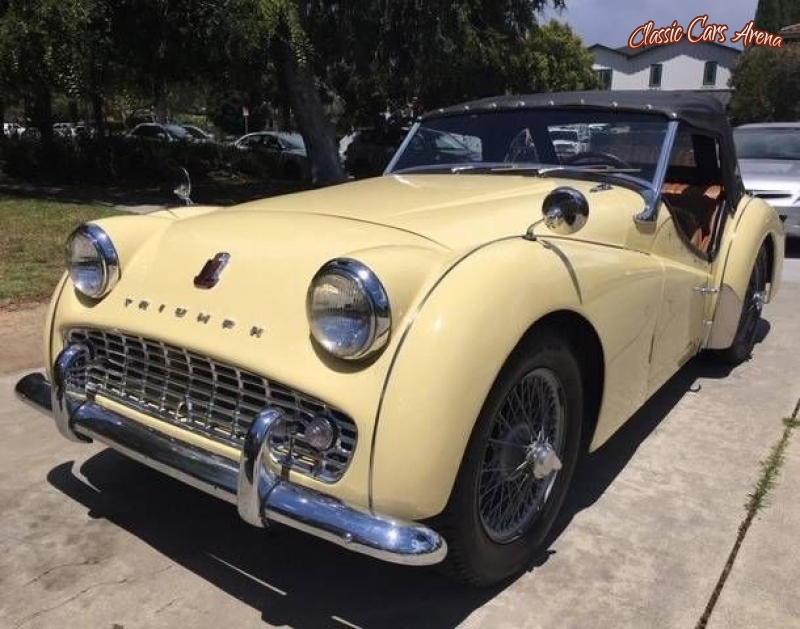 1958 Triumph TR3A for sale in California (ID-71552)