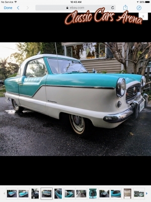 1959 Nash Metropolitan for sale in Dover, Delaware (ID-58290)