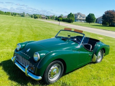 1960 Triumph TR3A for sale