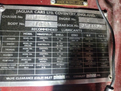 1961 Jaguar XK150 for sale