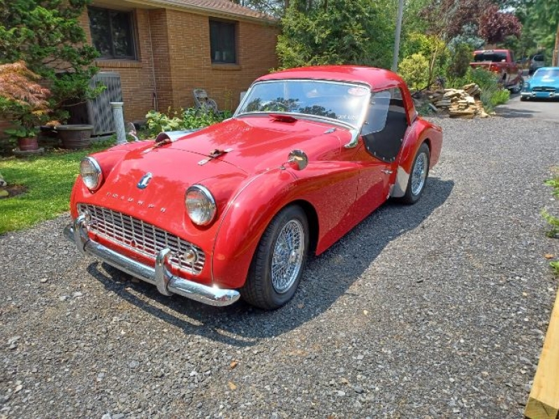 1961 Triumph TR3A for sale in Michigan (ID-121769)