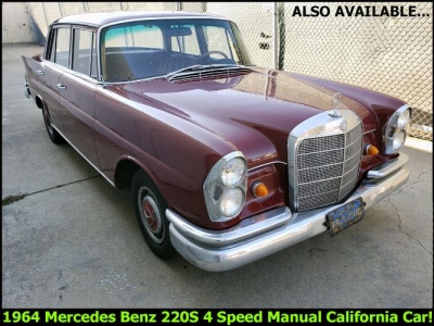 1964 Mercedes Benz 220SE for sale