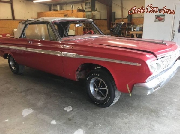 1964 Plymouth Sport Fury for sale in Oklahoma (ID-60186)