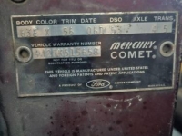 1964 Mercury Comet for sale in Michigan (ID-125900)