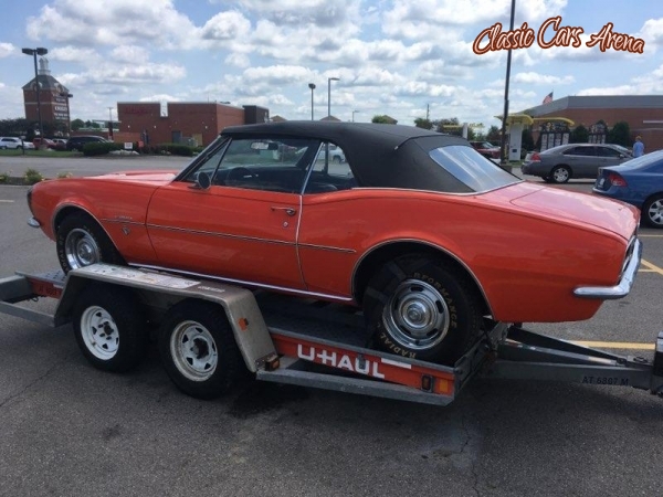 1967 Chevrolet Camaro Convertible for sale in Raleigh, North Carolina (ID-56156)