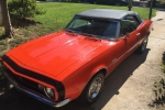 1967 Chevrolet Camaro Convertible for sale in Raleigh, North Carolina (ID-56156)