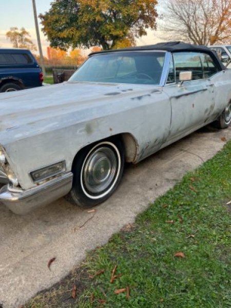 1967 Cadillac Convertible for sale in Michigan (ID-122953) 1967 Cadillac Convertible for sale in Michigan (ID-122953)