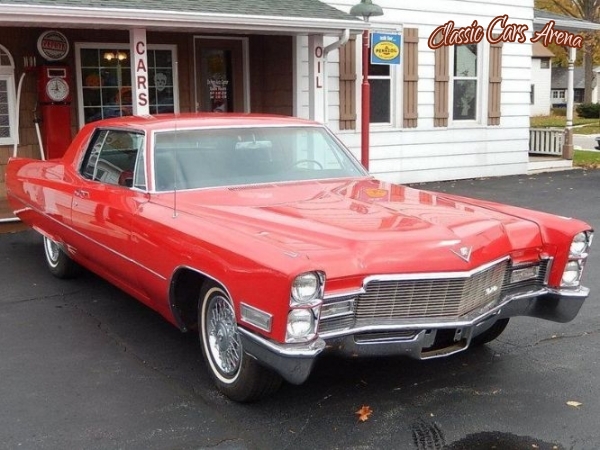 1968 Cadillac Coupe deVille for sale in Michigan (ID-47983)