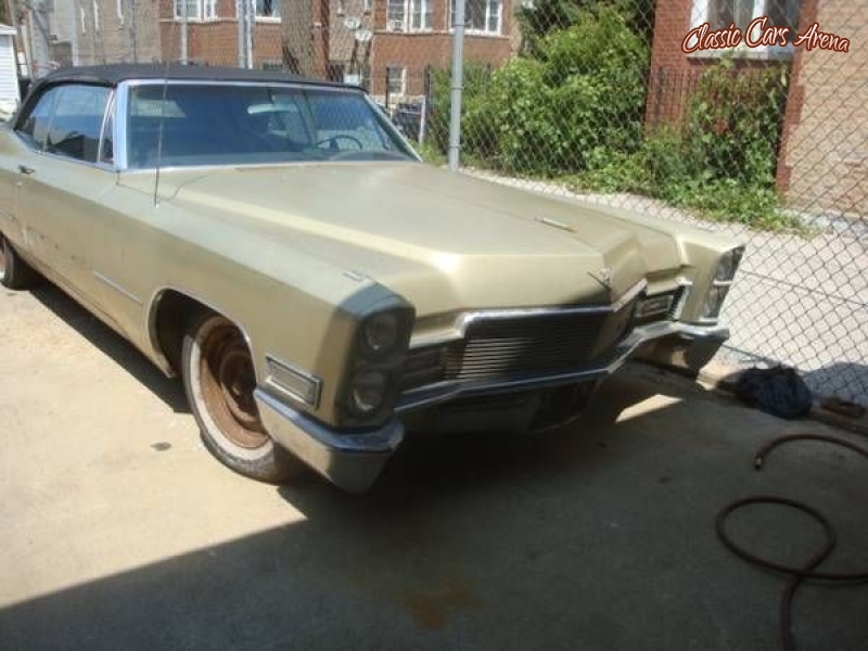 1968 Cadillac Convertible for sale in Michigan (ID-68923)