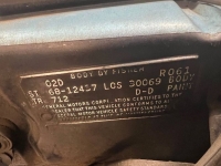 1968 Chevrolet Convertible for sale in Michigan (ID-109385)