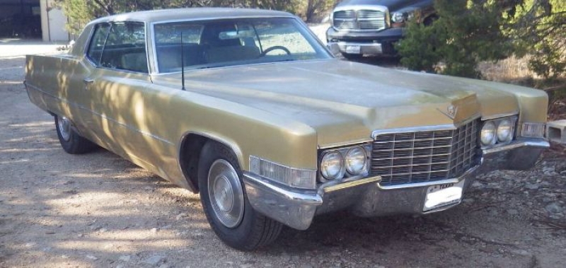 1969 Cadillac Coupe DeVille for sale in Texas (ID-86973)