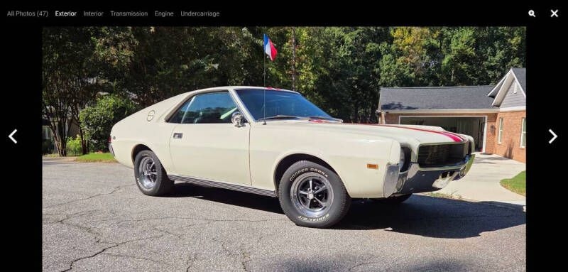 1969 AMC AMX for sale (ID-162836)