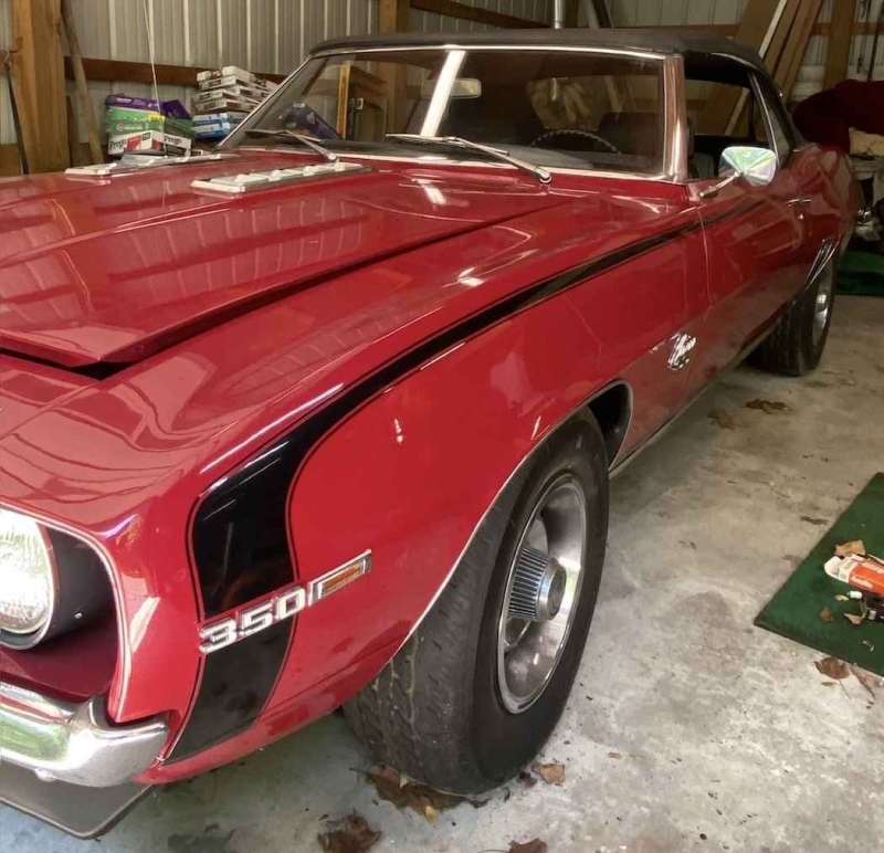 1969 Chevrolet Camaro for sale in Midlothian, Texas (ID-155964)
