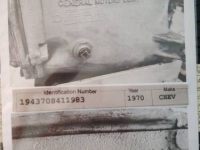 1970 Chevrolet Corvette for sale in Michigan (ID-153708)