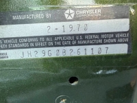 1970 Dodge Challenger for sale in Michigan (ID-162223)