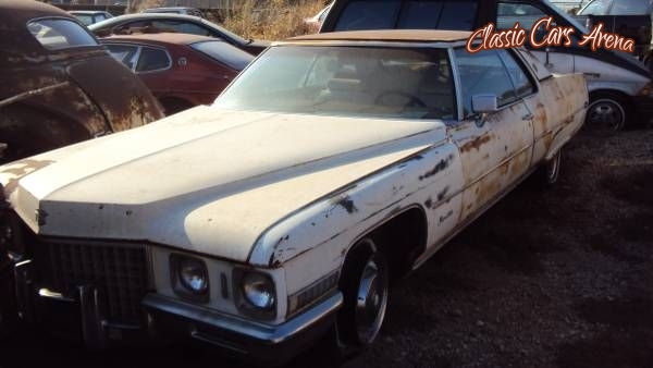 1971 Cadillac Coupe deVille for sale in Oklahoma (ID-53126) 1971 Cadillac Coupe deVille for sale in Oklahoma (ID-53126)