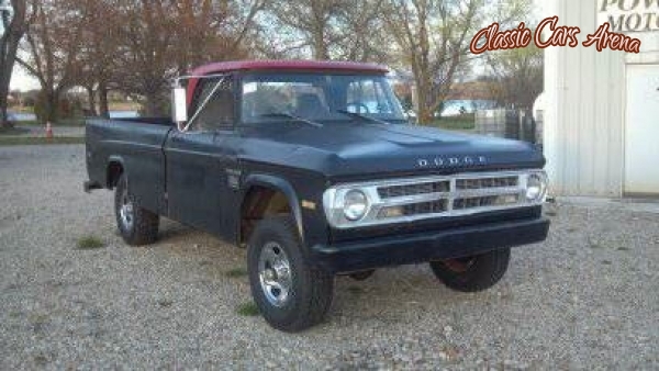 1971 Dodge W100 for sale in Michigan (ID-7627)