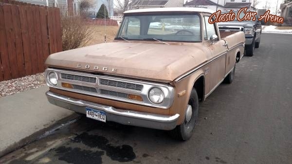 1971 Dodge D100 for sale in Michigan (ID-19566)