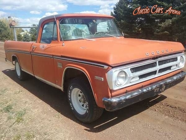 1971 Dodge D100 for sale in Michigan (ID-23120)