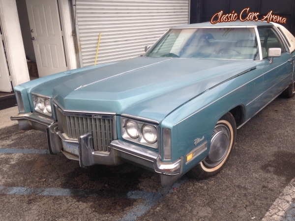 1972 Cadillac Eldorado for sale in Los Angeles, California (ID-7260)