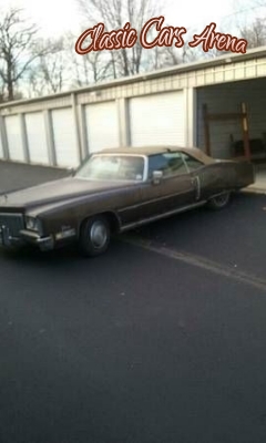 1972 Cadillac Eldorado for sale in Michigan (ID-3156)