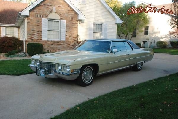 1972 Cadillac Coupe deVille for sale in Michigan (ID-7306)