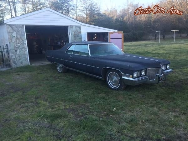 1972 Cadillac Coupe deVille for sale in Michigan (ID-8361)
