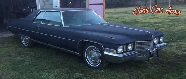 1972 Cadillac Coupe deVille for sale in Michigan (ID-12264)