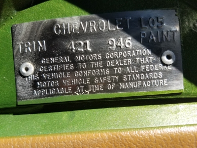 1972 Chevrolet Corvette Stingray for sale