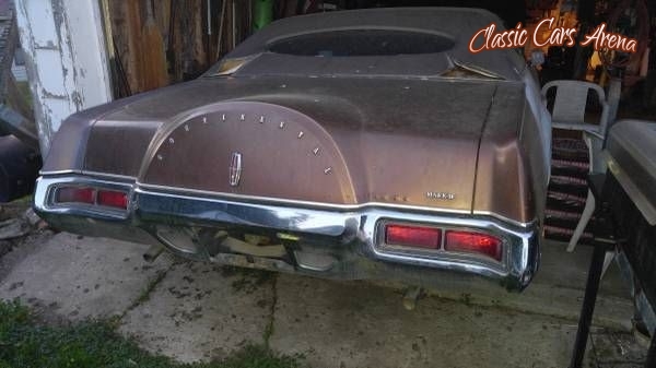 1972 Lincoln Continental Mark IV for sale in Michigan (ID-9187)