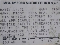 1972 Ford Gran Torino for sale in Michigan (ID-132754)