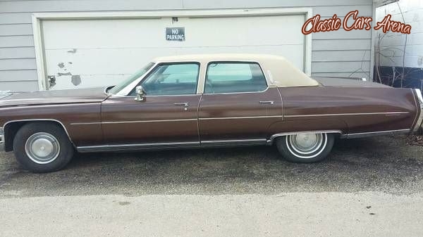 1974 Cadillac Fleetwood for sale in Michigan (ID-6608)