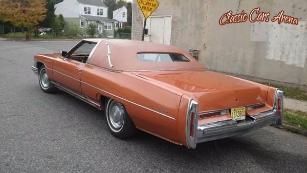 1974 Cadillac Coupe deVille for sale in New Jersey (ID-29544)