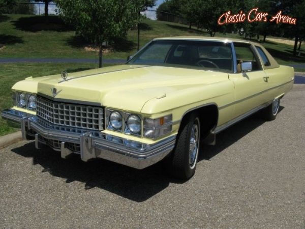 1974 Cadillac Coupe deVille for sale in Michigan (ID-33179)
