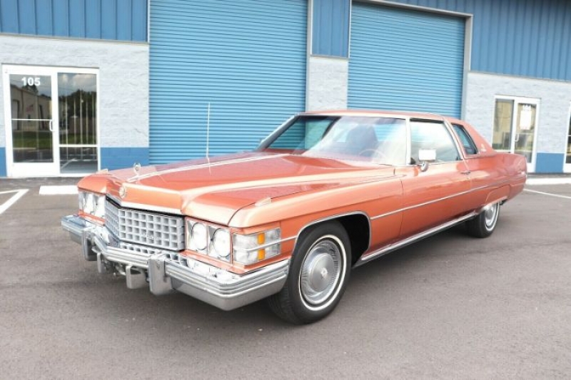 1974 Cadillac Coupe DeVille for sale in Michigan (ID-81280)