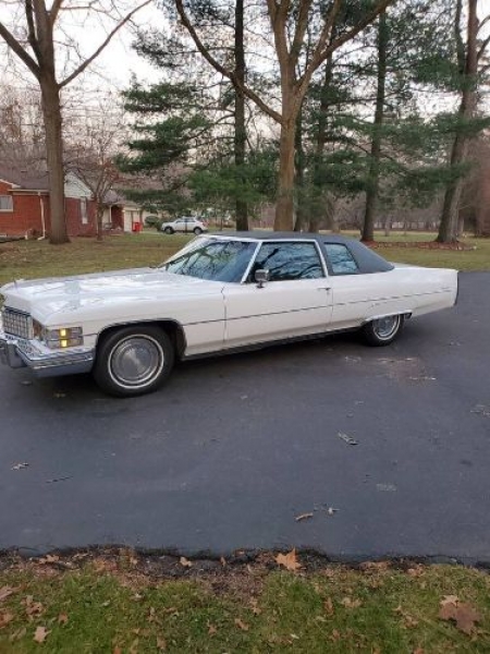 1974 Cadillac Coupe DeVille for sale in Michigan (ID-85730) 1974 Cadillac Coupe DeVille for sale in Michigan (ID-85730)
